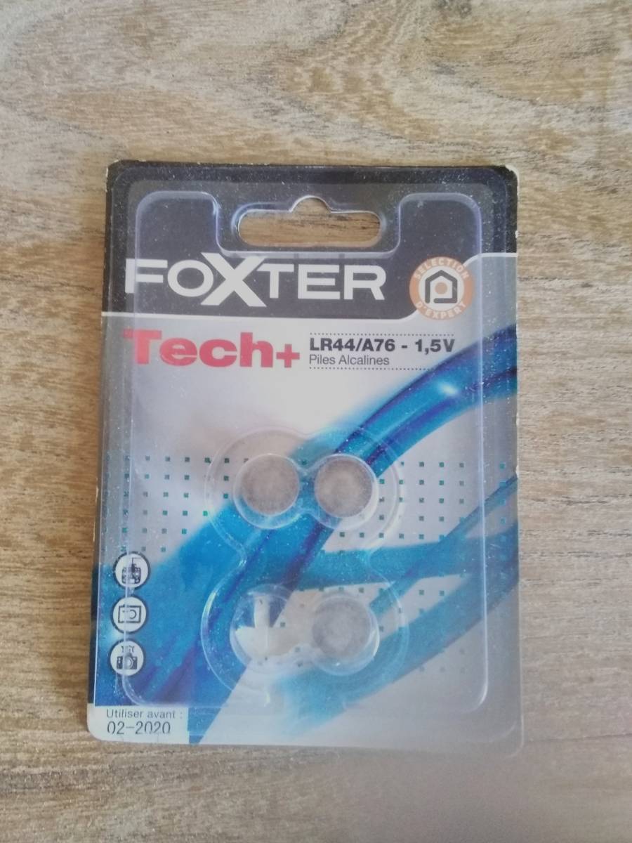 Tech+ LR44/A76 - 1,5V Piles Alcalines