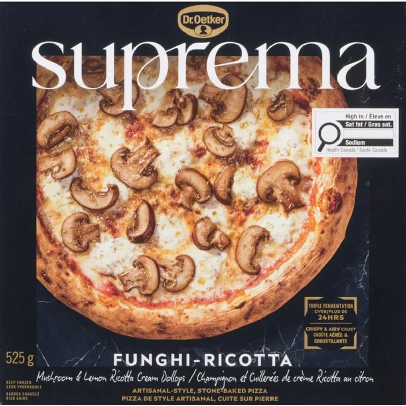 Suprema Funghi Ricotta Pizza