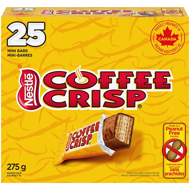 Coffee Crisp Mini Halloween Candy Bar