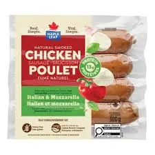 Natural Smoked Chicken Sausage - Italian & Mozzarella