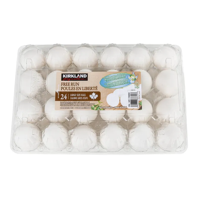 Kirkland Signature Free Run Eggs