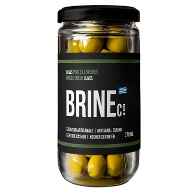 Whole Green Olives (Olives Vertes Entières)
