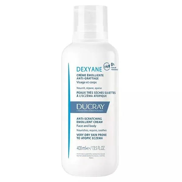 Dexyane Crème Émolliente Anti-Grattage 400ml