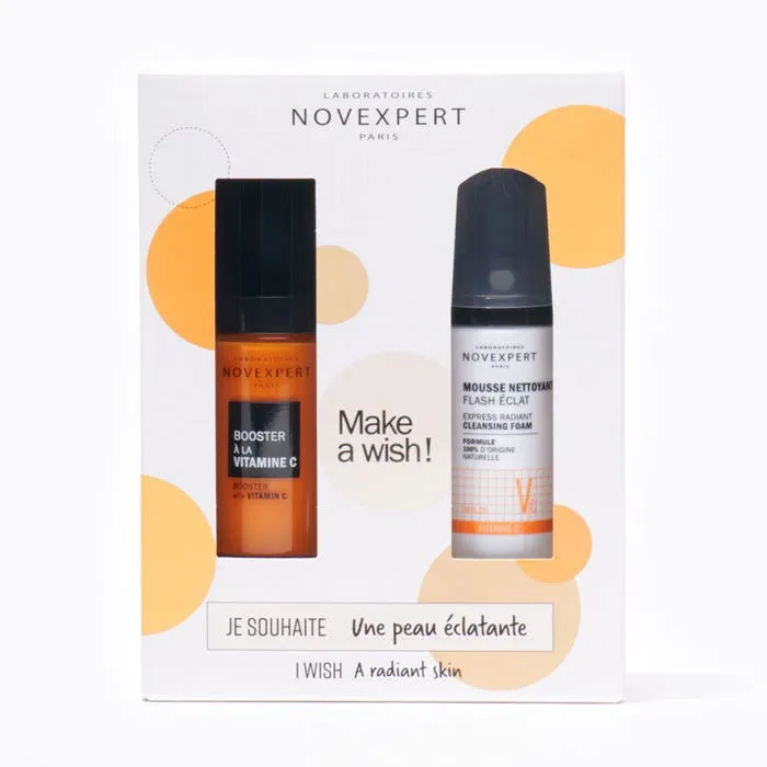 Novexpert - Coffret Vitamine C Sérum & Mousse Nettoyante