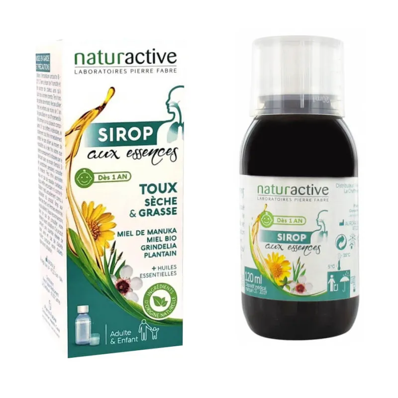 NATURACTIVE Sirop Toux aux Essences 120ml