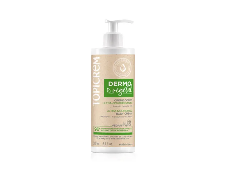 Topicrem Dermovégétal Crème Corps Ultra Nourrissante 390ml