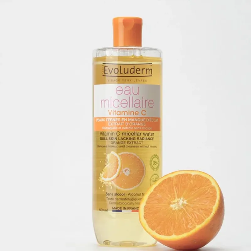 Evoluderm - Démaquillante Vitamine C Eau micellaire 500 ml