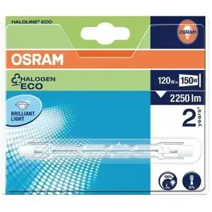 Osram Haloline Superstar Ampoule Halogène Eco R7s 118mm 120W