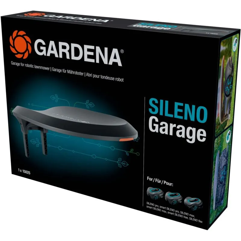GARDENA Abri tondeuse robot pour SILENO max et free (15025-20)