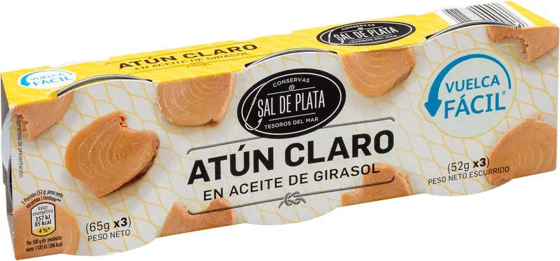 ATÚN CLARO EN ACEITE DE GIRASOL