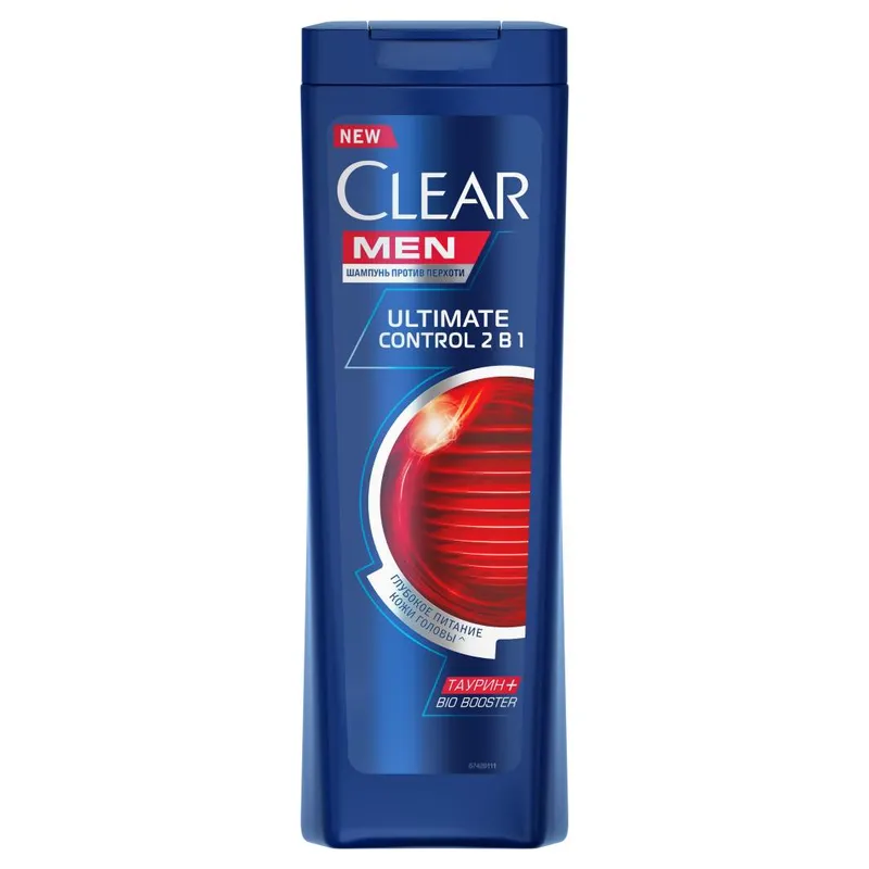 Шампунь-бальзам Clear 2в1 Ultimate Control 400 мл