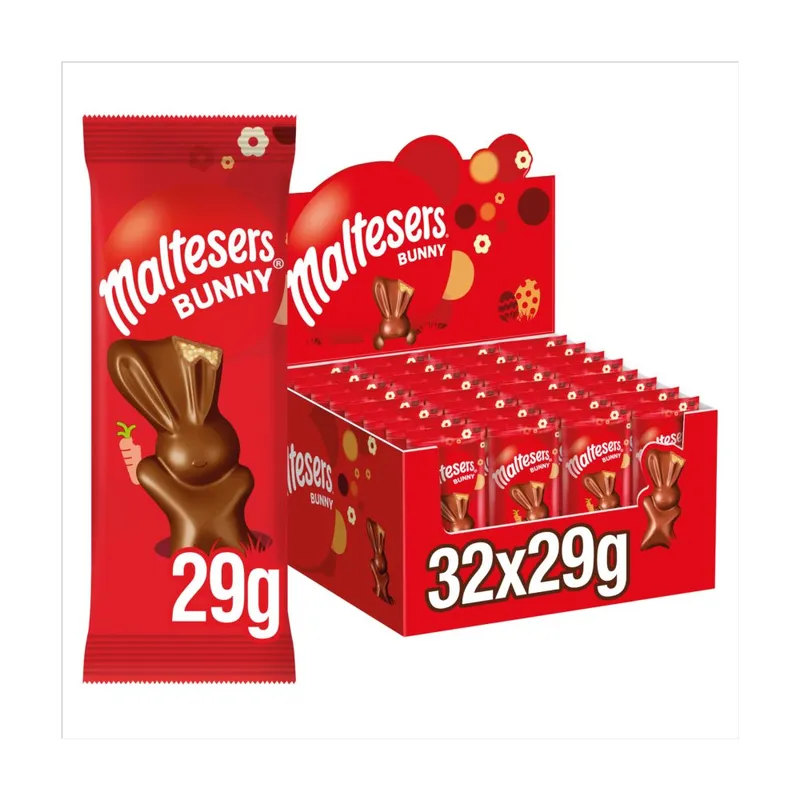 Maltesers Mars Malteser Bunny Milk Chocolate 29g (Pack of 32) 100534