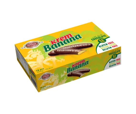 Krem Banana Dark Chocolate Banana Foam Candy