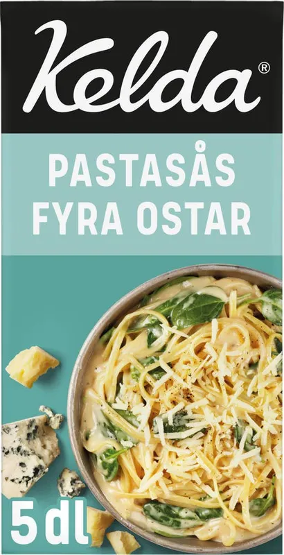 Kelda Pastasås Fyra Ostar
