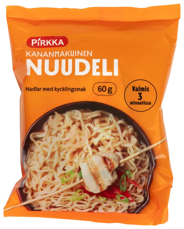 Pirkka Kananmakuinen Nuudeli 60g