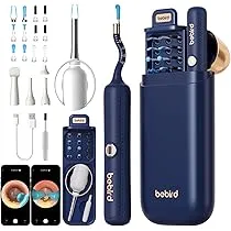 Bebird Ear Wax Remover Otoscope, 1920P HD Flexible Ear Cleaner Camera with Tweezers, Ear Cleaner Cam