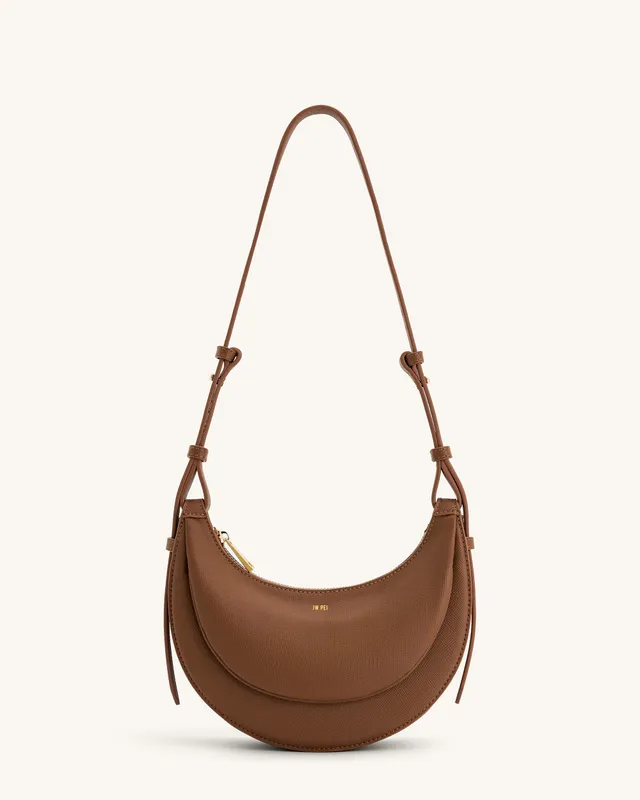 JW PEI Sharon Faux Leather Crossbody Bag in Brown
