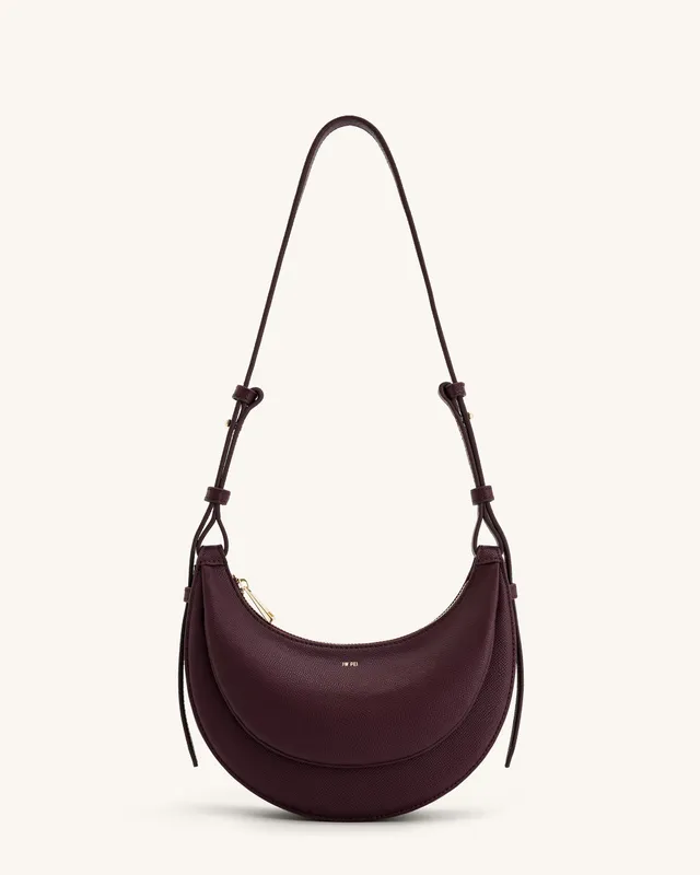JW PEI Sharon Faux Leather Crossbody Bag in Deep Claret