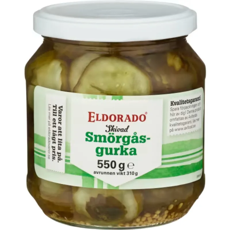 Smörgåsgurka Skivad