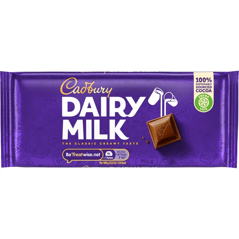 Cadbury Dairy Milk Chocolate Block 280g