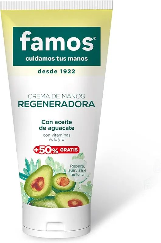 Lotion Mains Aceite De Aguacate Famos (75 Ml)