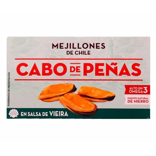 Mejillones de Chile en Salsa de Vieira