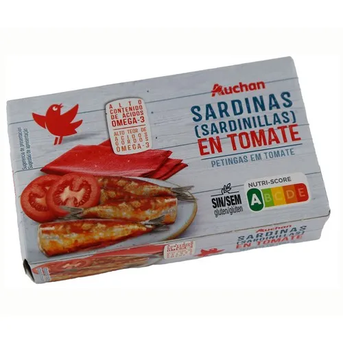 Sardinillas en tomate Auchan