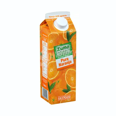 Zumo pura naranja