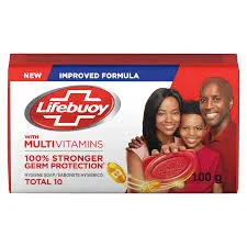 Lifebuoy Multivitamin Soap Bars Fresh Scent (Total 10)