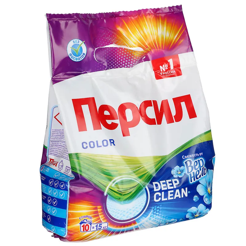 Стиральный порошок Персил Color, 1.5 кг, автомат