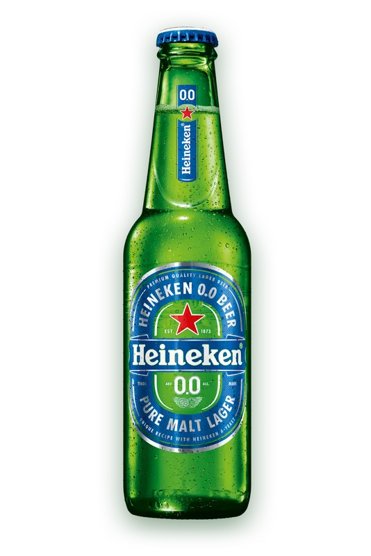 Heineken 0.0% Non-Alcoholic Beer (330ml)