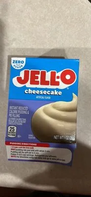 Jell-O Zero Sugar Cheesecake Artificially Flavored Instant Reduced Calorie Pudding & Pie Filling Mix