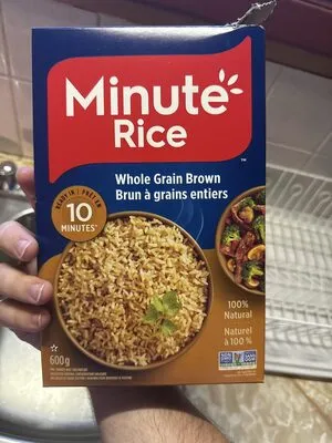 Minute Rice Whole Grain Brown Rice