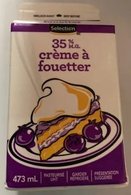 Crème à fouetter 35 % Selection