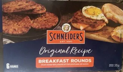 Schneiders Original Recipe Breakfast Sausage Rounds