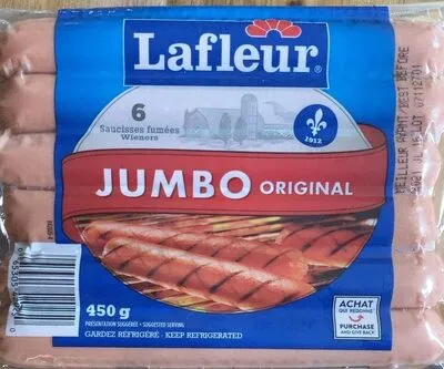 Lafleur Saucisses fumées jumbo (Jumbo Wieners)