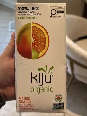 Kiju 100% Pur Organic Mango and Orange Juice