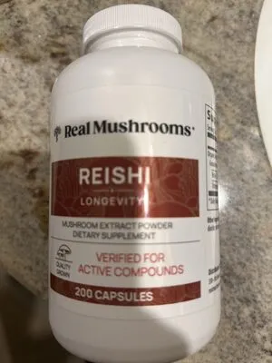Real Mushrooms Organic Reishi Mushroom Extract Powder