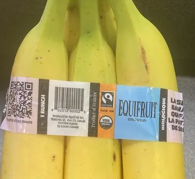 Equifruit Fairtrade organic bananas, #94237
