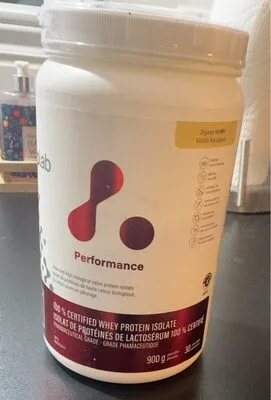 Isolat de protéines de lactosérum 100% certifié (100% Certified Whey Protein Isolate)