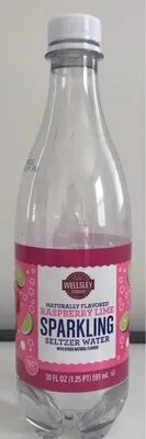Raspberry Lime Sparkling Seltzer Water