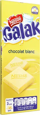 GALAK Tablette de chocolat blanc