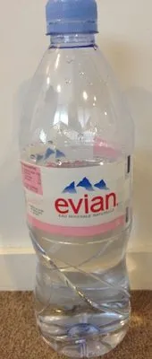 Evian Eau minérale naturelle - Eau plate - Lot 12 bouteilles 1 L