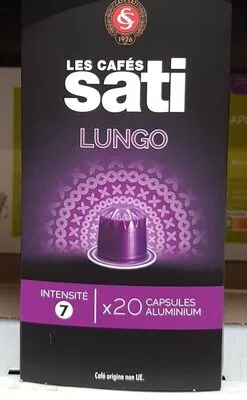 Café Capsules Lungo Intensité 7 CAFE SATI