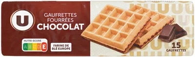 Gaufrettes fourrées chocolat paquet de 110g