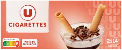 Biscuits cigarettes paquet de 200g
