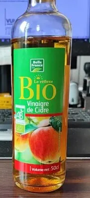 Vinaigre de cidre de Normandie (Belle France, Le Réflexe Bio)
