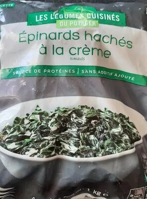 Epinard hachés à la crème