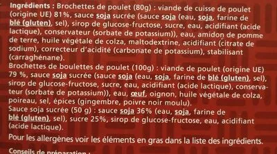 Brochettes Yakitori et Yaki Tsukune