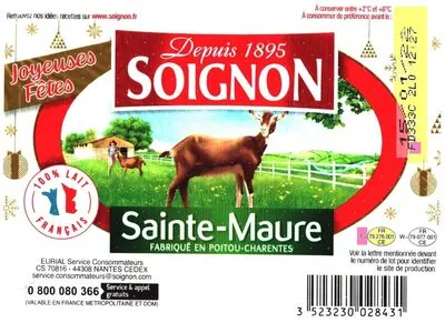 La bûche Sainte-Maure (Poitou-Charentes) Soignon